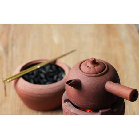 Щипці з латуні для вугілля