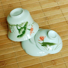 Зелена гайвань із лотосом 2