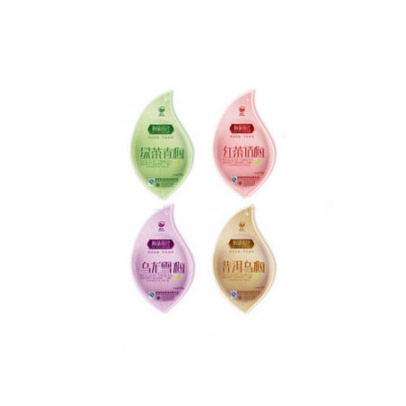 Зацукровані фрукти з чаєм у пакеті