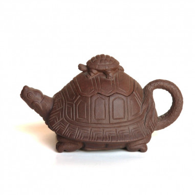 Чайник із ісинської глини "Дві черепахи" Чайник із ісинської глини "Дві черепахи"