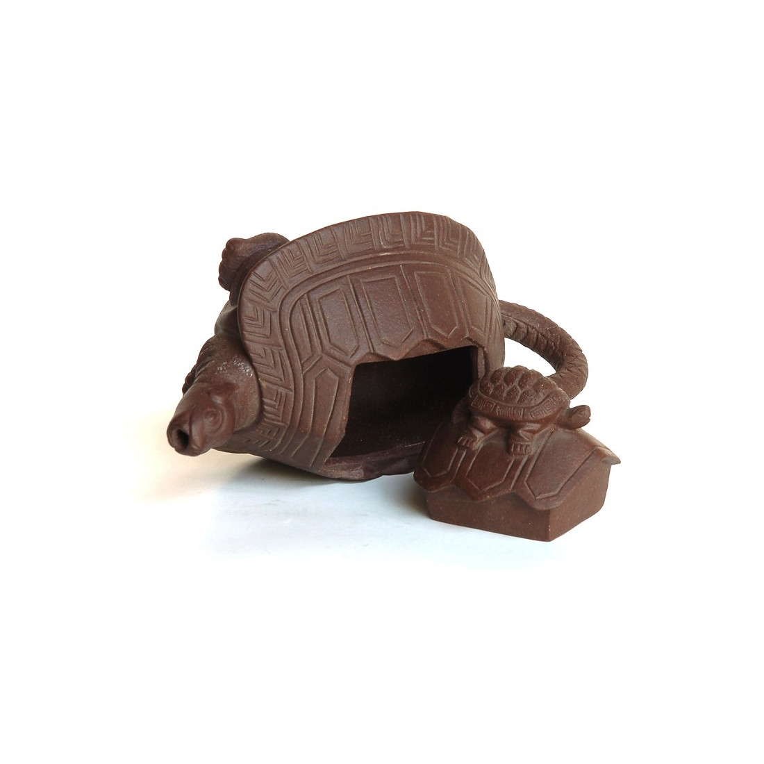 Чайник із ісинської глини "Дві черепахи" Чайник із ісинської глини "Дві черепахи"