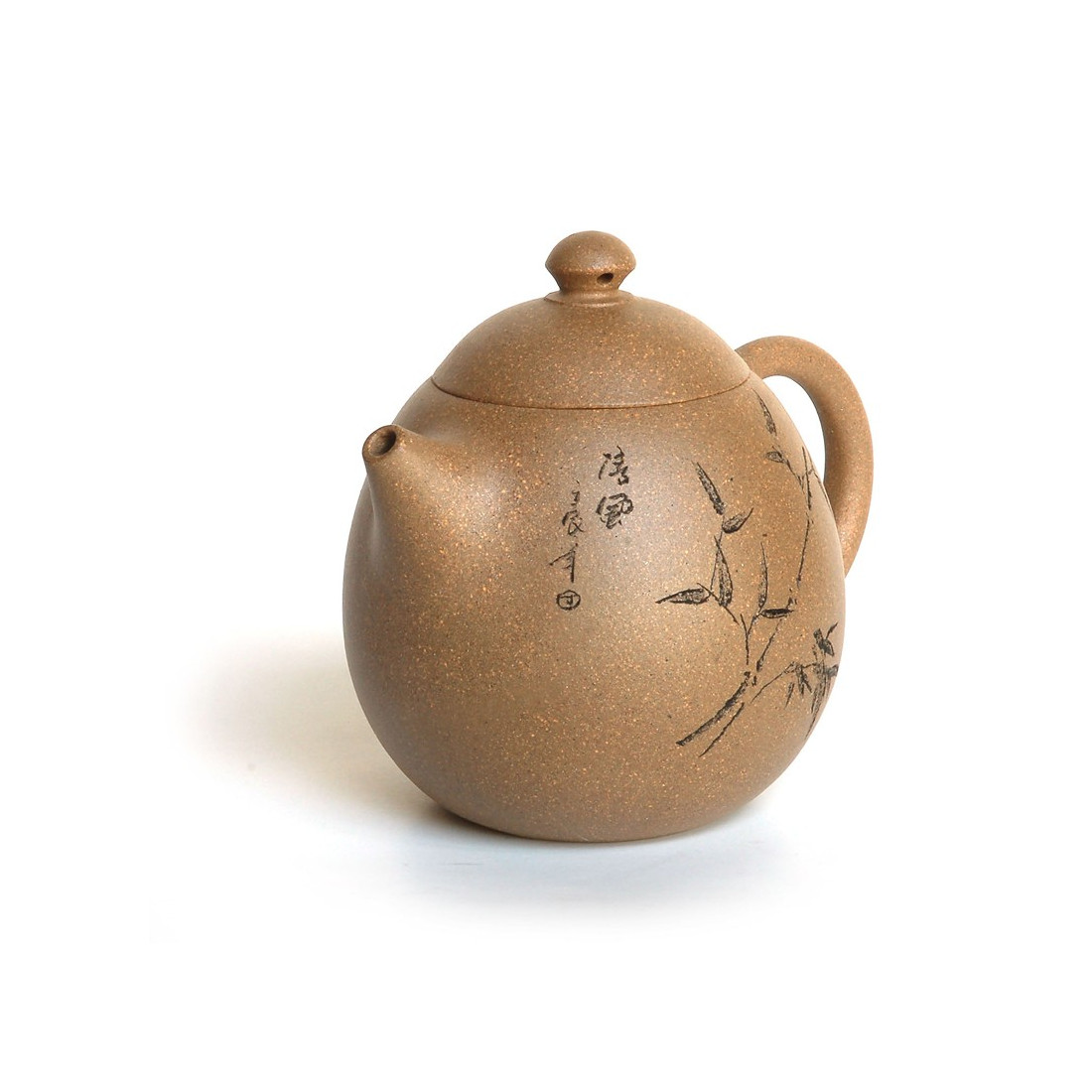 Чайник із ісинської глини «Яйце дракона» (бамбук) Чайник із ісинської глини «Яйце дракона» (бамбук)