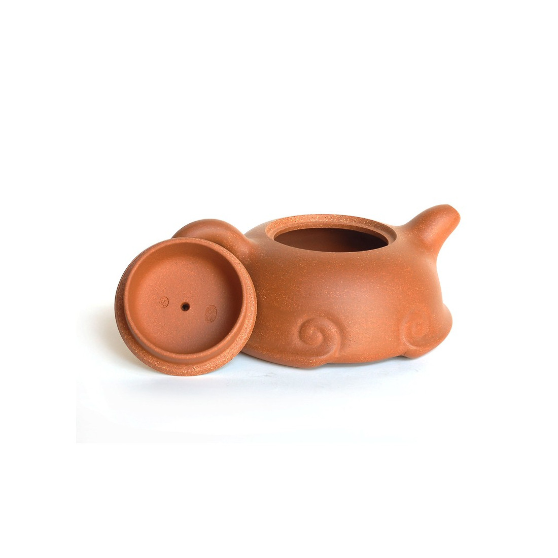 Чайник із помаранчевої ісинської глини Чайник із помаранчевої ісинської глини