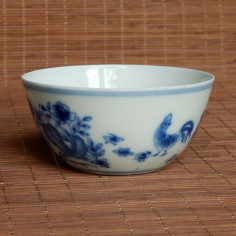 "Пташиний двір" - чаша з тонкостінної порцеляни 2