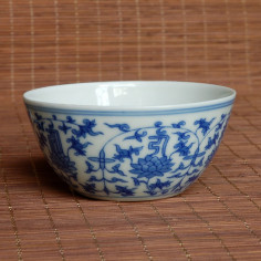 "Буддійські лотоси" - чаша з тонкостінної порцеляни 2