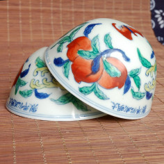 Чаша з тонкостінної порцеляни з округлим дном 2