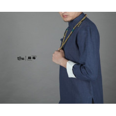 Туманно-синя сорочка (М105 Дахунпао) 2