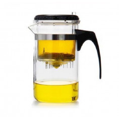 Скляний кухоль для заварювання чаю