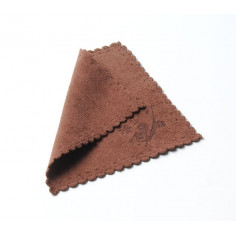 Маленький коричневий чайний рушник із зображенням снігової сливи. 2