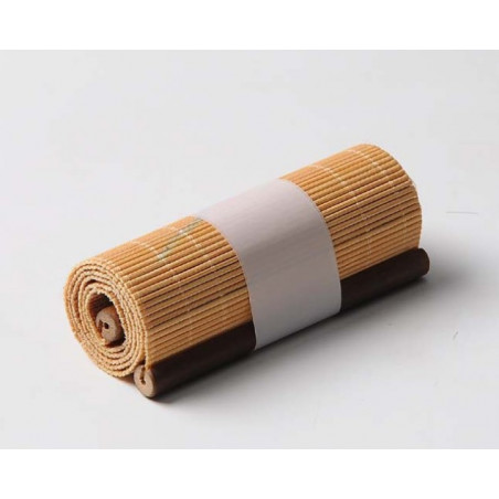 Бамбуковий килимок "Лотос та рибки"