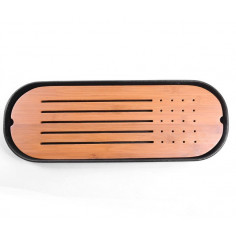 Овальна чабань із чорною керамічною основою