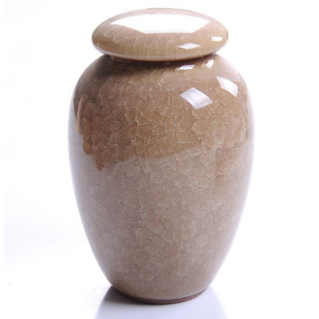 Бежева чайниця «колотий лід»