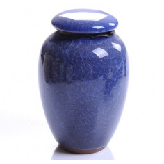 Синя чайниця «колотий лід»