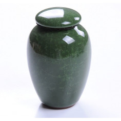 Темно-зелена чайниця «колотий лід»