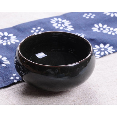 Чорно-зелена чаша «колотий лід»