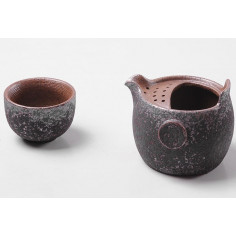 Набір для подорожей №1, "іржава" кераміка