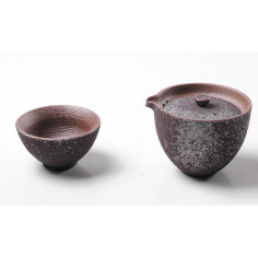 Набір для подорожей №2, "іржава" кераміка 2