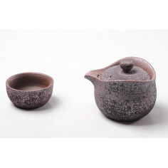 Набір для подорожей №3, "іржава" кераміка