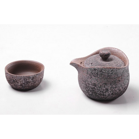 Набір для подорожей №3, "іржава" кераміка