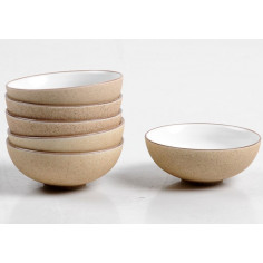 Світло-коричнева чаша із сухим лотосом 2