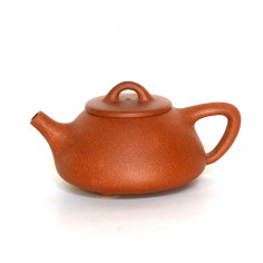 Рудий чайник із ісинської глини «Кам'яний черпак» 2