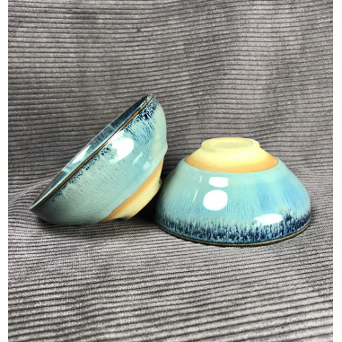 Чаша з ефектарною глазур'ю «Потік» Чаша з ефектарною глазур'ю «Потік»