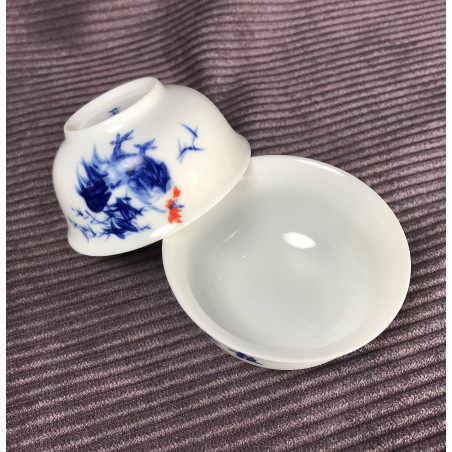 Середня чаша з півнем