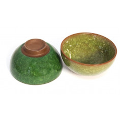 Світло-зелена чаша «колота крига», 60 мл 2