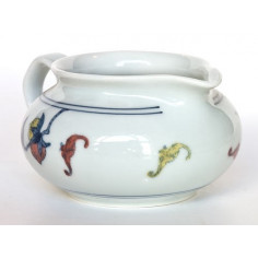 Чахай із цзиндечженської порцеляни «Персик довголіття» 2