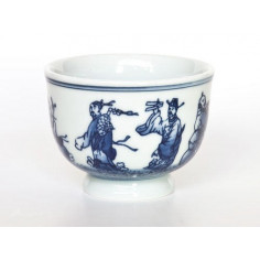 Чаша з цзиндечженського порцеляни «Вісім Безсмертних»