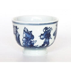 Чаша з цзиндечженського порцеляни «Вісім Безсмертних» 2