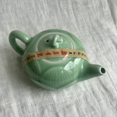 Чайник "Лотос" із селадону диао 2