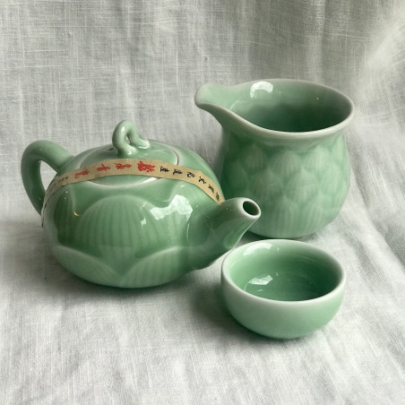 Чайник "Лотос" із селадону диао Чайник "Лотос" із селадону диао