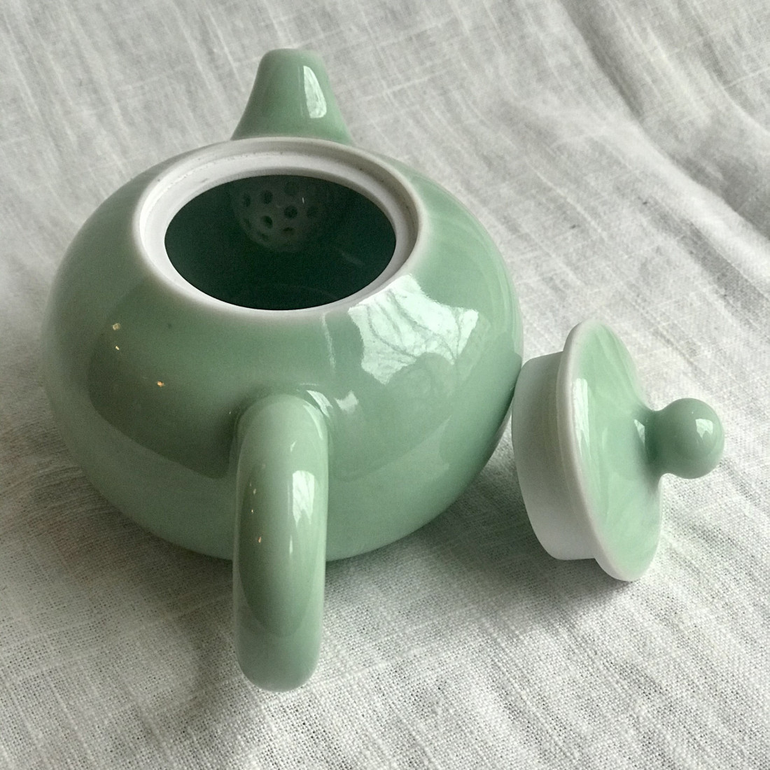 Чайник із селадону Діяо Чайник із селадону Діяо