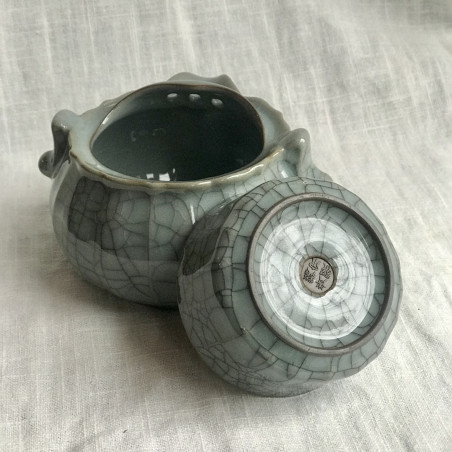 Чайник-гайвань із селадону з чашею-кришкою в подарунковій коробці