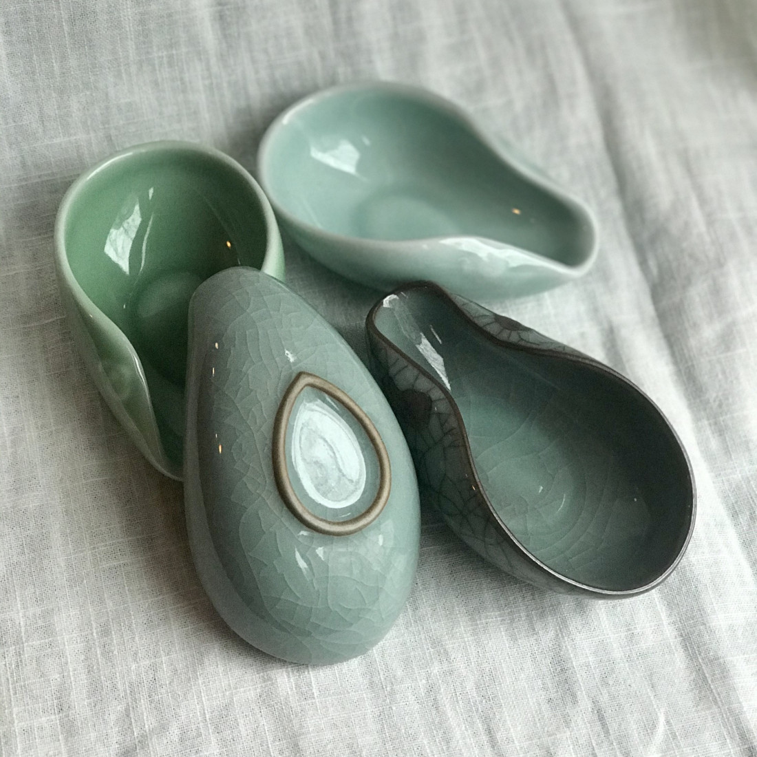 Класичне чахе з дияо синього кольору Класичне чахе з дияо синього кольору