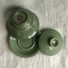 Гайвань із геяо кольору зеленої сливи. 2