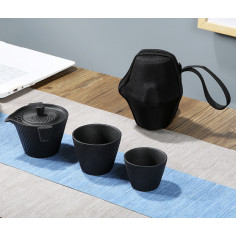 Чайний набір для подорожей (чорний)