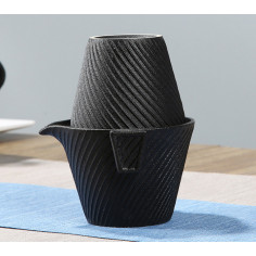 Чайний набір для подорожей (чорний) 2