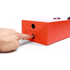 Червоний чайник-гайвань та 4 чаші в подарунковій коробці. 2