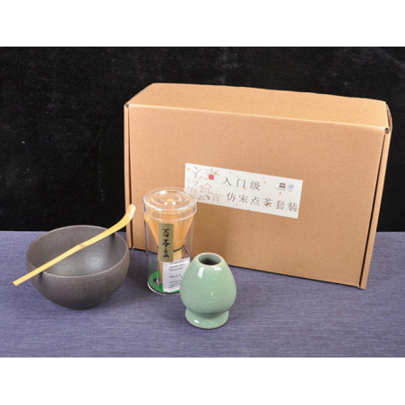 Набір для японського чаю (чорна чаша)