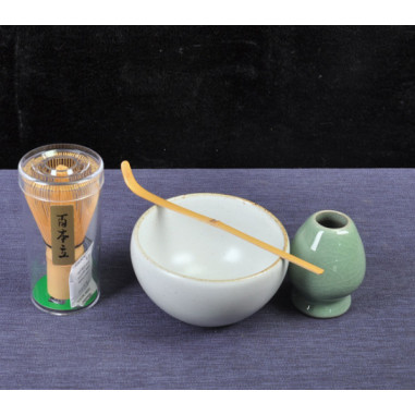 Набір для японського чаю (біла чаша)