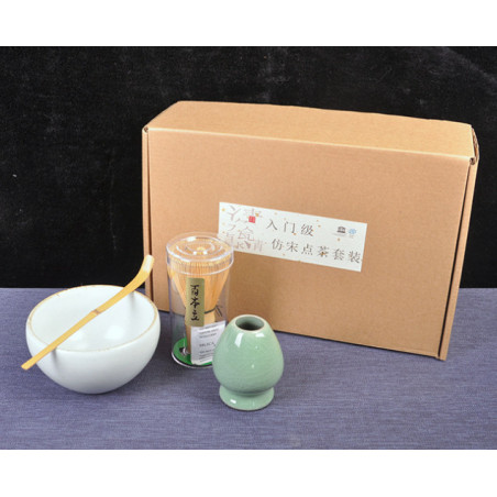 Набір для японського чаю (біла чаша)