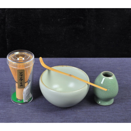 Набір для японського чаю (блакитна чаша)