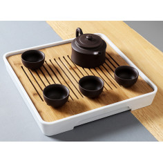 Середня чабань із білою меламіновою основою 2