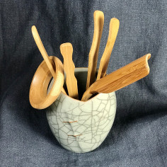 Чайні інструменти зі склянкою із селадону геяо