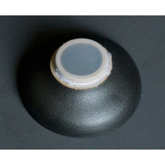 Далекі гори - чорне керамічне ситечко на підставці 2