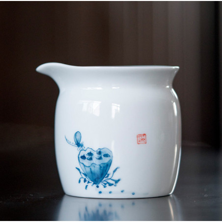 Лотоси - набір з цзиндечженьского порцеляни Лотоси - набір з цзиндечженьского порцеляни