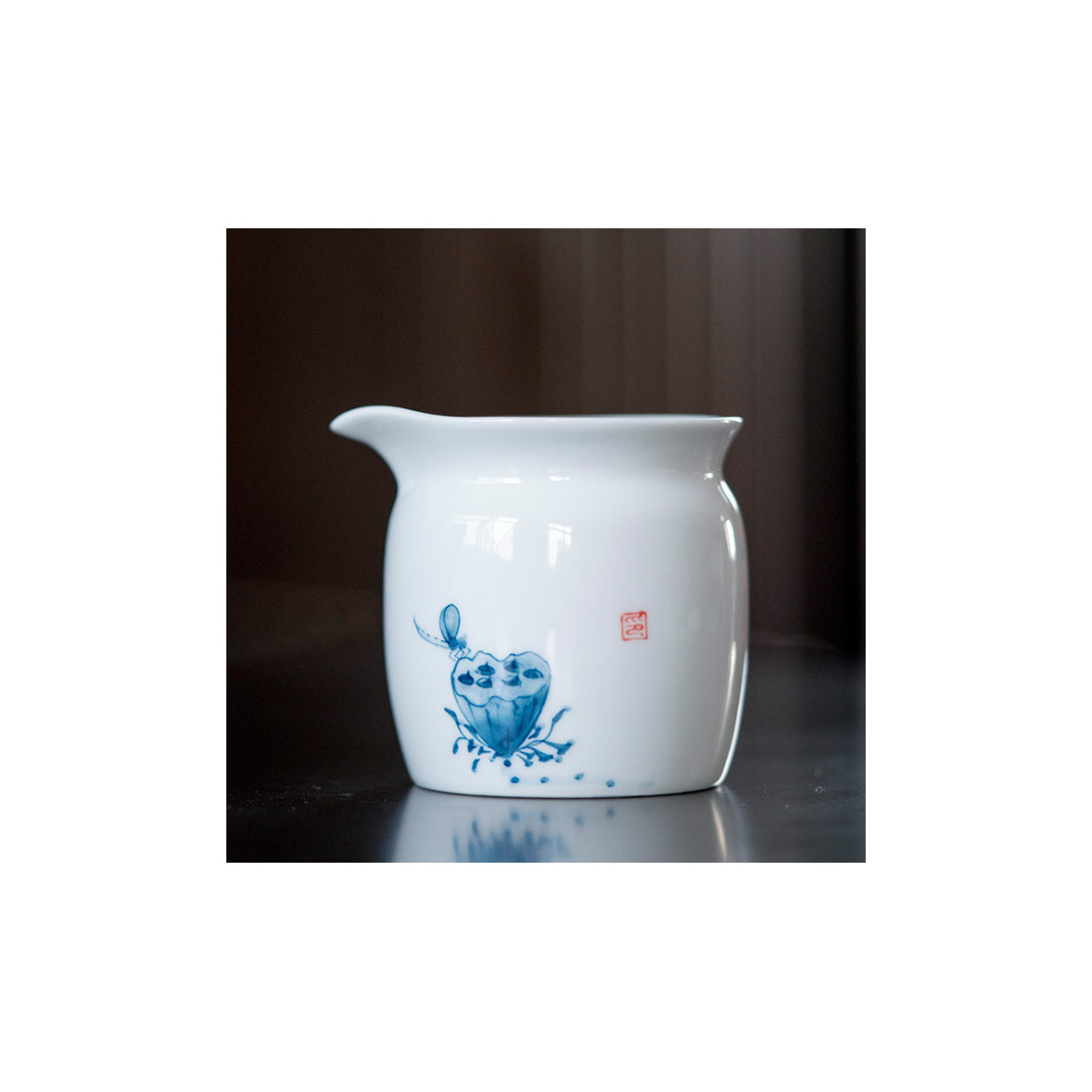 Лотоси - набір з цзиндечженьского порцеляни Лотоси - набір з цзиндечженьского порцеляни