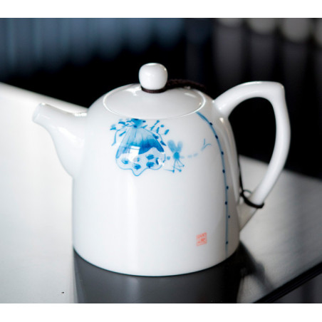 Лотоси - набір з цзиндечженьского фарфору Лотоси - набір з цзиндечженьского фарфору